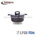 aluminum nonstick cookware non-stick deep soup pot with ild